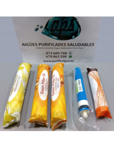 Kit 4 Filtros y membrana para Osmosis Advance Posteriores 2008