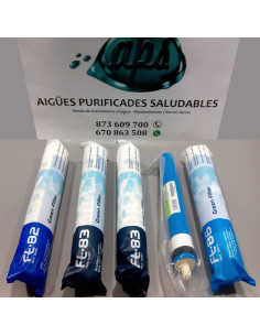 Kit 4 Filtros y membrana para Osmosis Alison