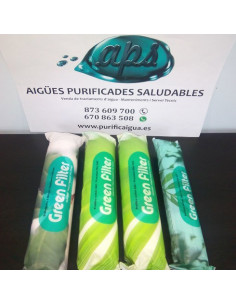 Kit 4 Filtros sin membrana para Osmosis Advance Anteriores 2008