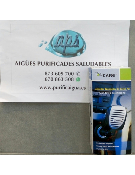 Ionizador ozonizador de coche 