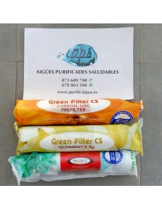 Kit 3 Filtres per Osmosis Gutzzi