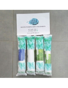 Kit 4 Filtres sense membrana per Osmosis CM Anterior 2008