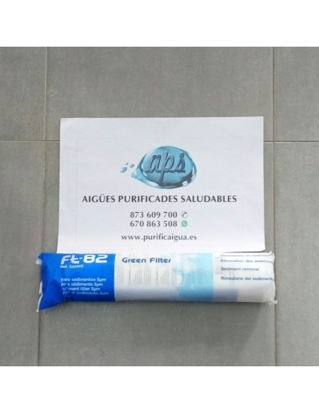 Filtre Sediments 5µ Ft-82